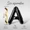 Letter Balloons - WILL YOU BE MY GIRLFRIEND 16" Inch Alphabet Letters Foil Mylar Balloon Valentines Day Banner (Black)